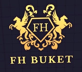 Logo FH Buket - Toko Buket Wisuda, Uang, dan Bunga